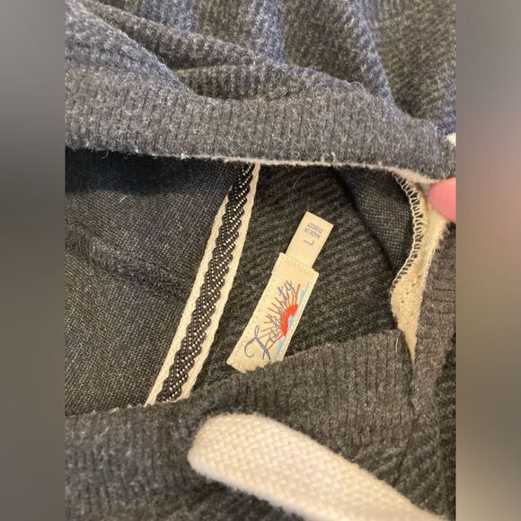 Faherty Legends Black Jogger Hoodie Two Piece Matching Set Size L - Picture 4 of 8